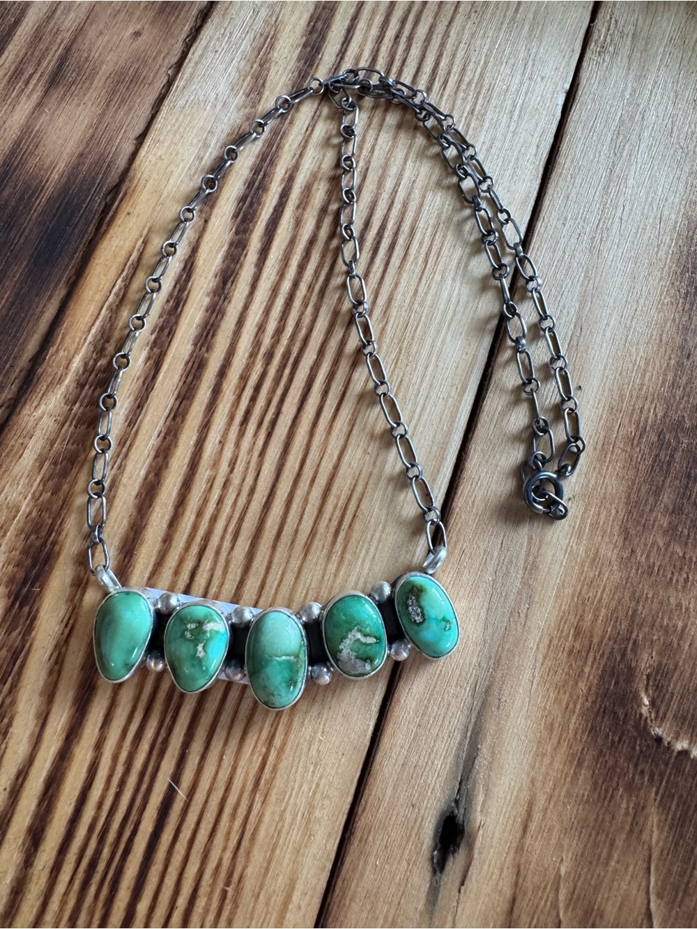 Tom Lewis Sonoran Gold Turquoise Necklace